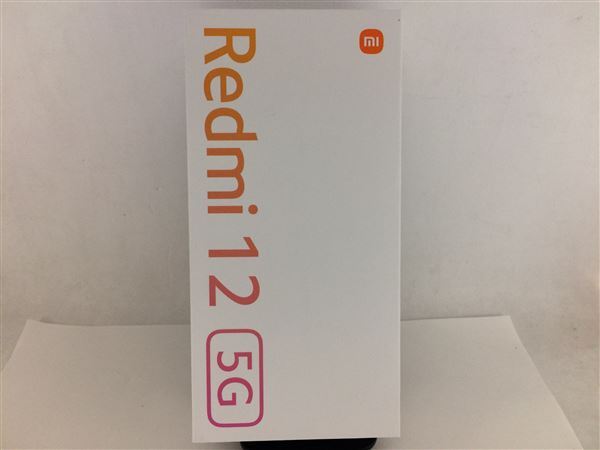 Redmi 12 5G XIG03[128GB] UQモバイル ミッドナイトブラック【…_画像2