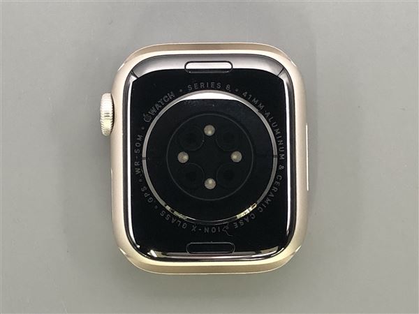 Series8[41mm GPS]アルミニウム スターライト Apple Watch MNP…_画像5