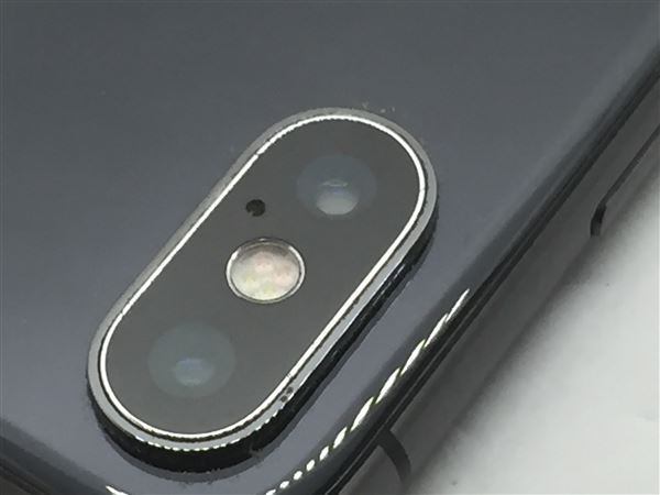 iPhoneX[64GB] SIMロック解除 au スペースグレイ【安心保証】_画像7