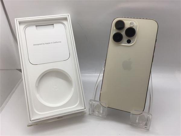 iPhone14 Pro[1TB] SIMフリー MQ2U3J ゴールド【安心保証】_画像2