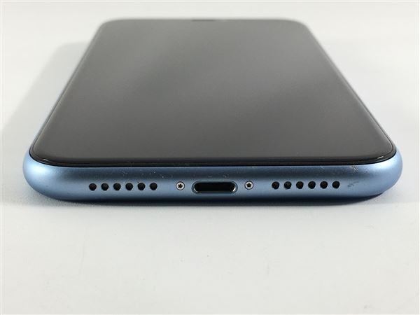 iPhoneXR[64GB] docomo MT0E2J ブルー【安心保証】_画像4
