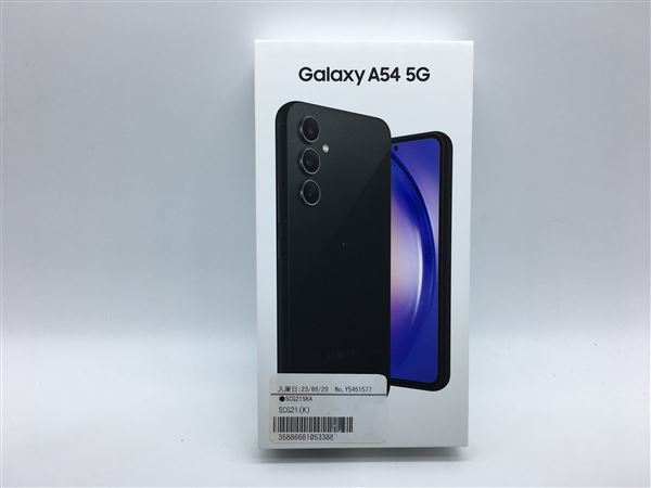 Galaxy A54 5G SCG21[128GB] UQモバイル オーサムグラファイト…_画像2