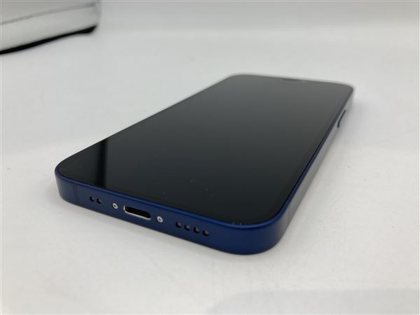 iPhone12 mini[256GB] SIMロック解除 SB/YM ブルー【安心保証】_画像4