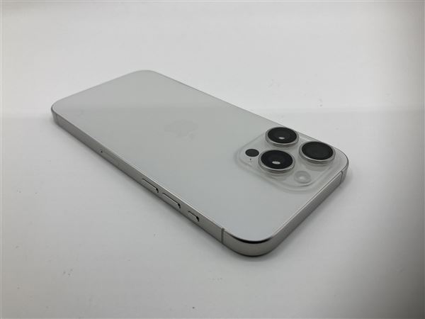 iPhone15 Pro Max[256GB] SIMフリー MU6Q3J ホワイトチタニウ …_画像4