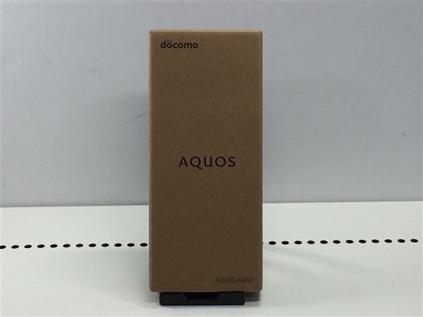 AQUOS wish3 SH-53D[64GB] docomo ブラック【安心保証】_画像2