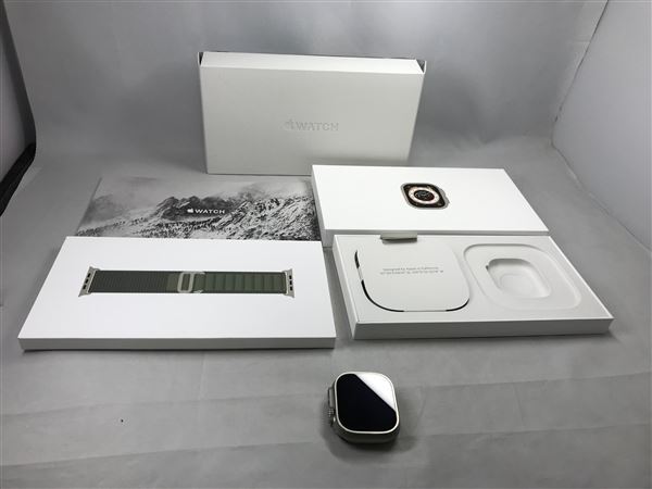 Ultra[49mm セルラー]チタニウム Apple Watch MQFN3J【安心保 …_画像2