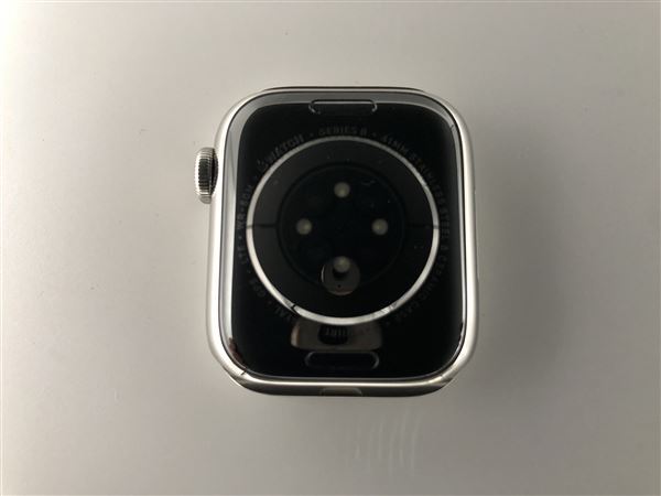 Series8[41mm セルラー]ステンレススチール シルバー Apple Wa…_画像5