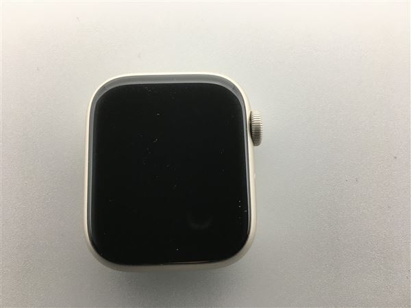 Series8[41mm GPS]アルミニウム スターライト Apple Watch MNP…_画像3