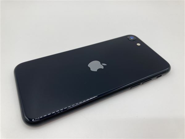 iPhoneSE 第3世代[64GB] au/UQ MMYC3J ミッドナイト【安心保証】_画像2