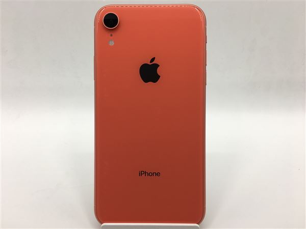 iPhoneXR[64GB] SIMロック解除 au/UQ コーラル【安心保証】_画像2