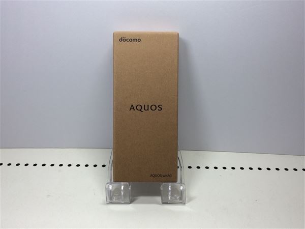 AQUOS wish3 SH-53D[64GB] docomo ブラック【安心保証】_画像2