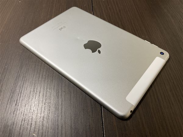 iPadmini 7.9インチ 第4世代[16GB] セルラー au シルバー【安 …_画像2