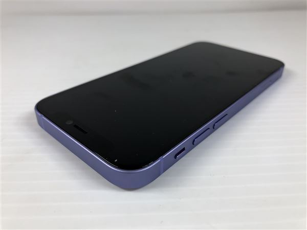 iPhone12 mini[64GB] SIMロック解除 au/UQ パープル【安心保証】_画像4