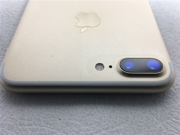 iPhone7 Plus[128GB] au MN6H2J ゴールド【安心保証】_画像4