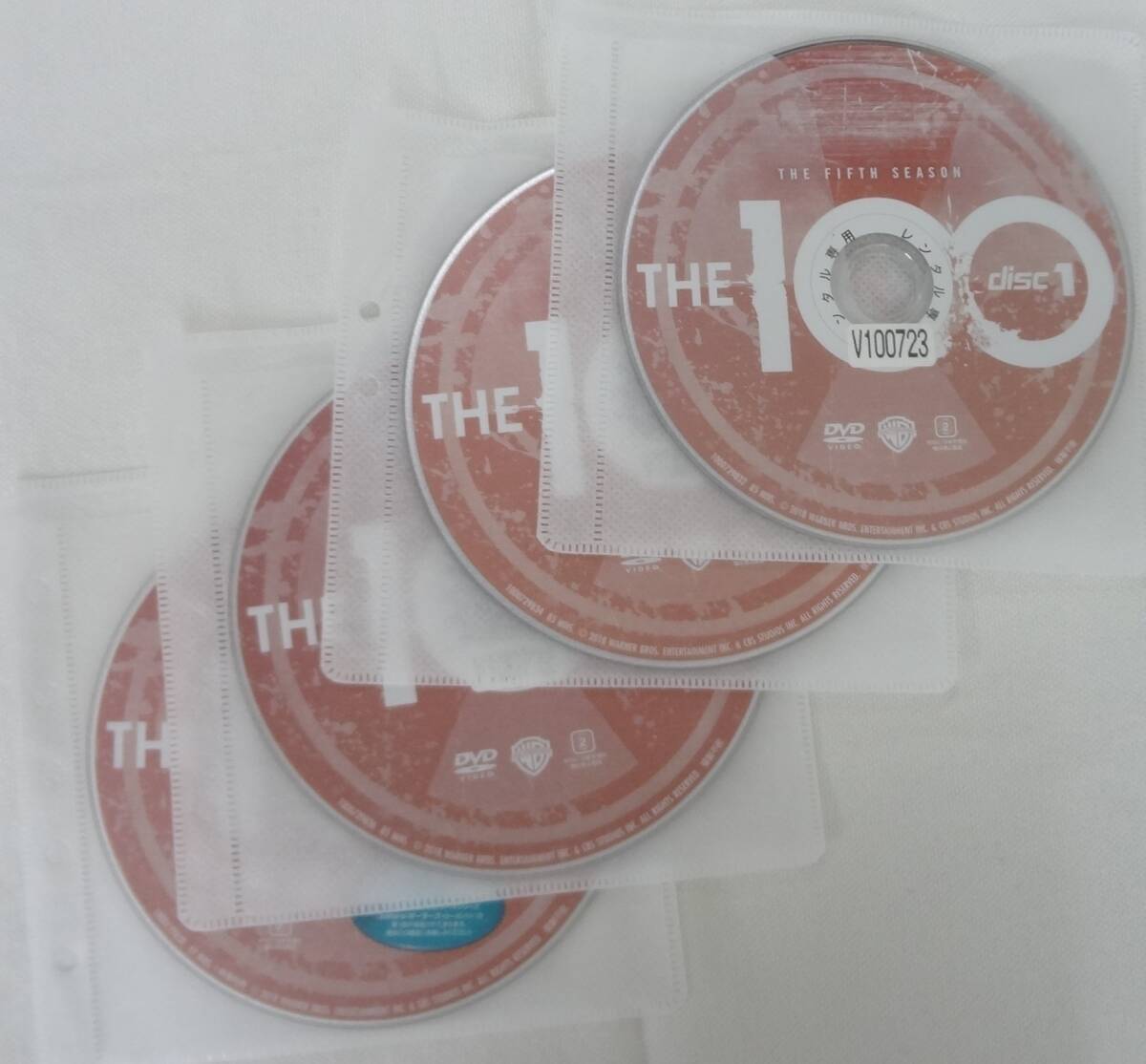 送料無料　レンタル落ち中古DVD　THE 100 ハンドレッド フィフス・シーズン5　全7巻セット