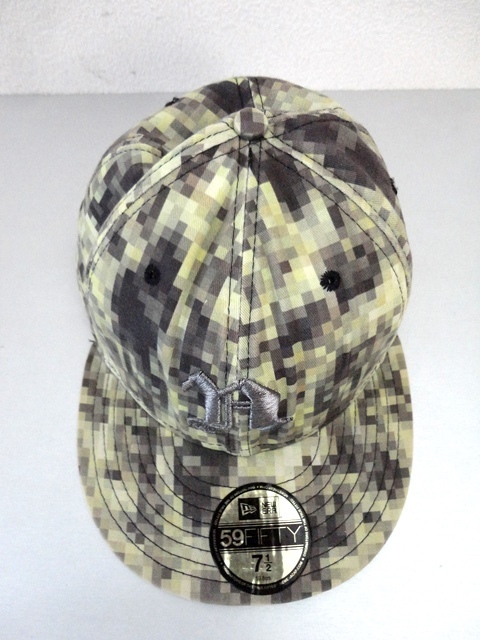  rare /NITRAID: Nitraid /NEW ERA: New Era / arch Logo embroidery digital camouflage -ju pattern Baseball cap /7 half (59.6cm)/ hat 