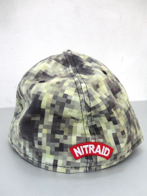  rare /NITRAID: Nitraid /NEW ERA: New Era / arch Logo embroidery digital camouflage -ju pattern Baseball cap /7 half (59.6cm)/ hat 