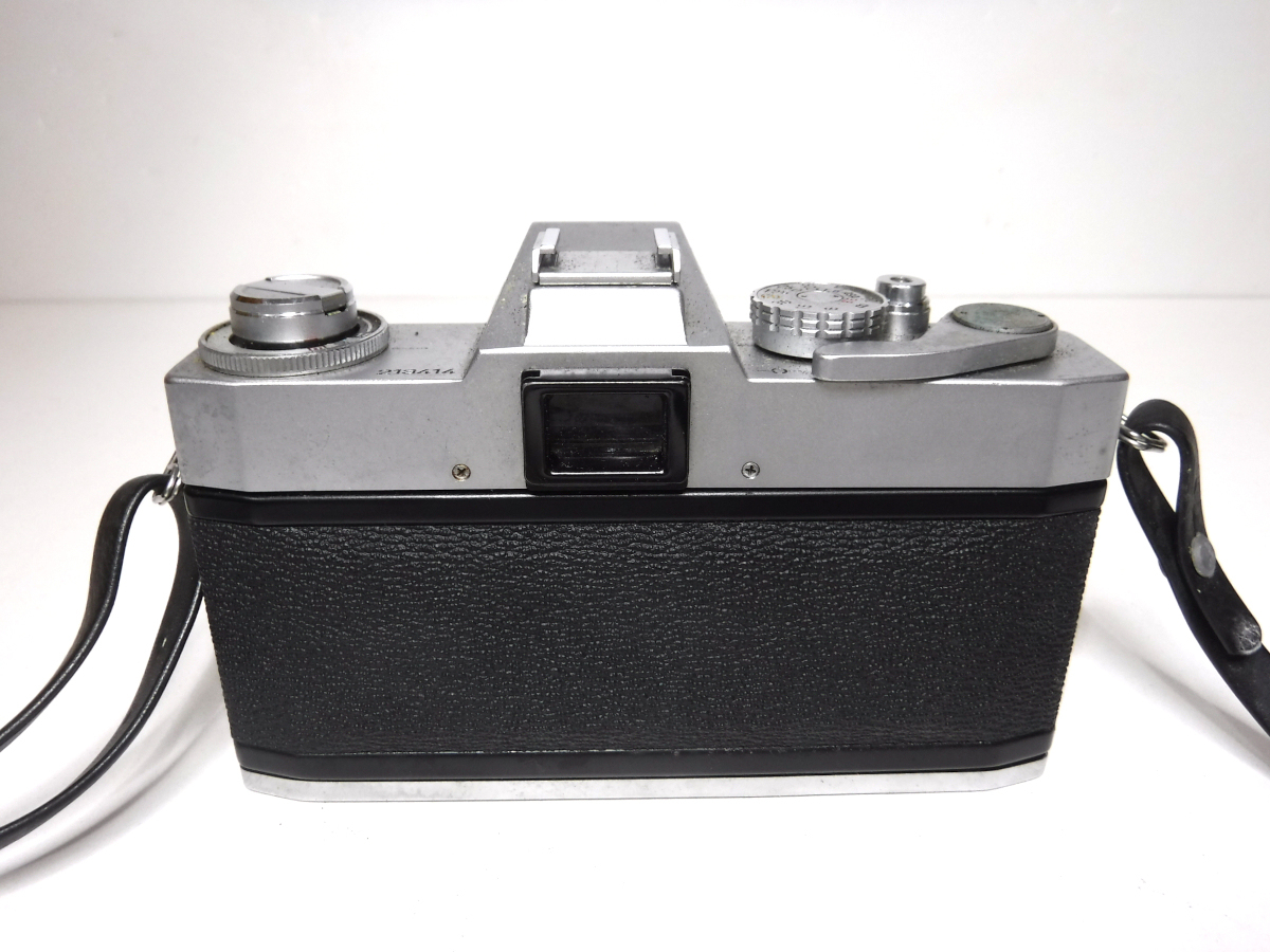 中古 キヤノン EX EE 一眼レフカメラ /レンズ：CANON LENS EX 50mm 1:1.8/レンズフィルター/コニカ JX400/PE 2002 発送60サイズ_画像3