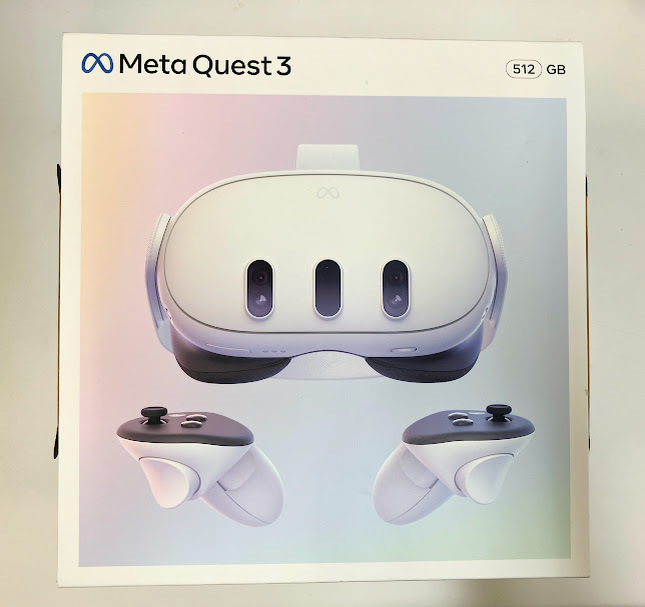 ☆彡１円スタート【新品未開封】 Meta Quest3 512GB メタクエスト3 オールインワンVRヘッドセット 
