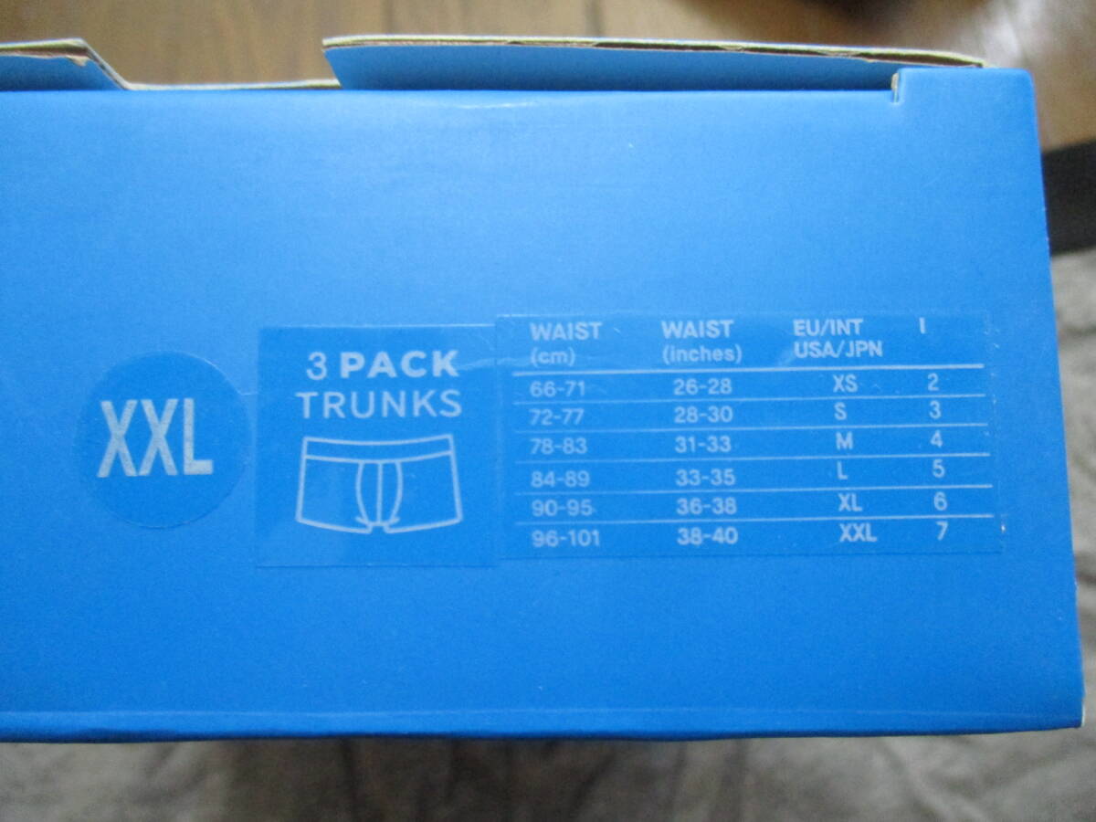 *DIESEL/ diesel * unused UMBX-ROCCOTHREEPACK BOXER 3pack boxer shorts 3P size :XXL under wear 
