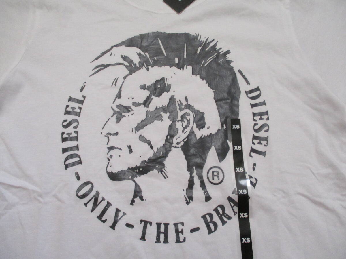 ☆DIESEL/ディーゼル☆未使用 T-HEAD PS ブレイブマン半袖Ｔシャツ サイズ：XSの画像5