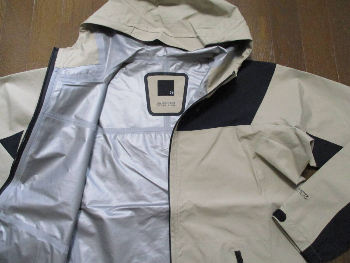 ☆＋phenix/プラスフェニックス☆未使用 GORE-TEX INFINIUM CLIMB JACKET サイズ：L アウトドア キャンプ タウンユース おしゃれ レジャー_画像8