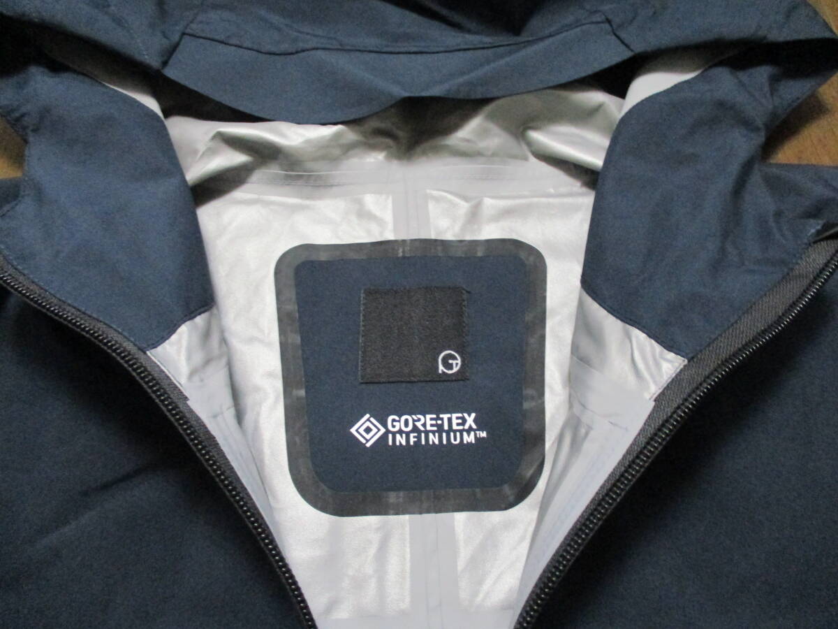 ☆＋phenix/プラス フェニックス☆未使用 GORE-TEX CLIMB JACKET サイズ：XL ネイビーアウトドア レジャーキャンプ フェス おしゃれ_画像5