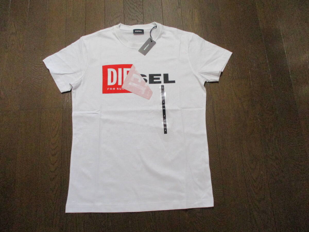 ☆DIESEL/ディーゼル☆未使用 T-DIEGO-QA 半袖Ｔシャツ サイズ：Ｓ フロントロゴ_画像4