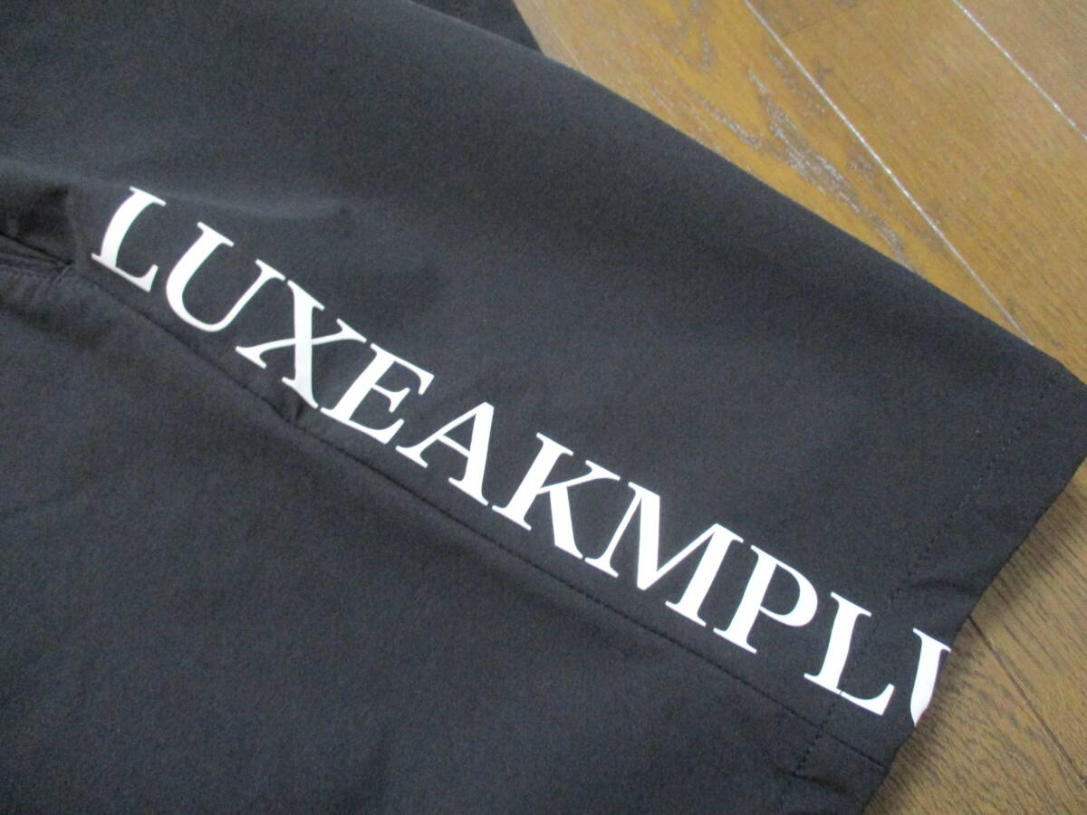 *LUXE AKM PLUS/ryuksei Kei M plus * unused side Logo super stretch shorts size :M Golf training Jim 