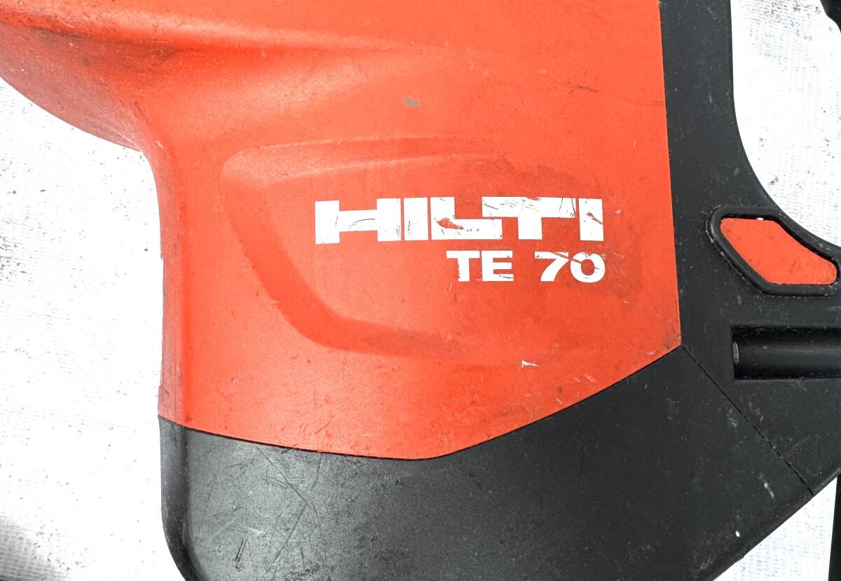 5.★HILTI★ヒルティ★TE70★ロータリーハンマードリル★はつり機能付★DIY★プロ用★動品_画像8