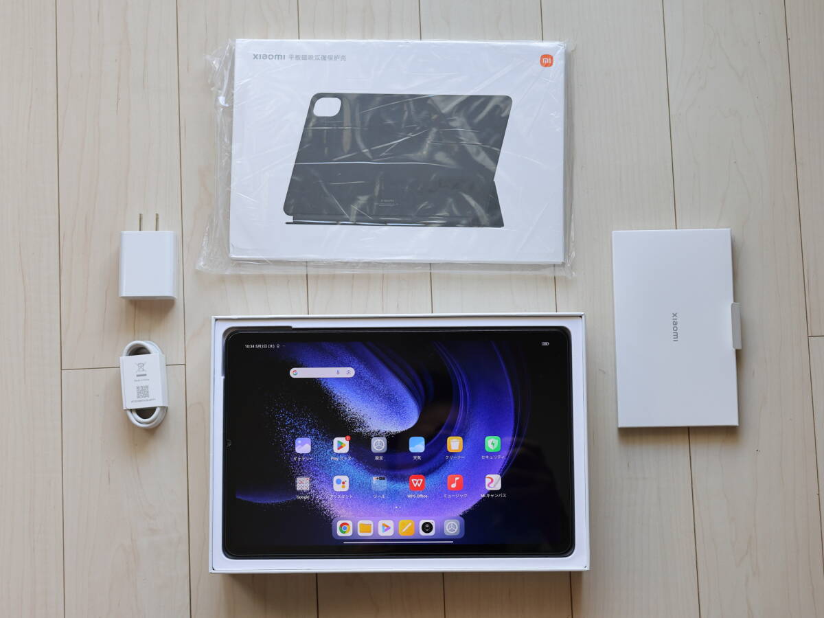 Xiaomi Pad 5 планшет kozmik серый выпуск на японском языке 6GB + 128GB большой 11 дюймовый WQHD+ дисплей Qualcomm Snapdragon 860