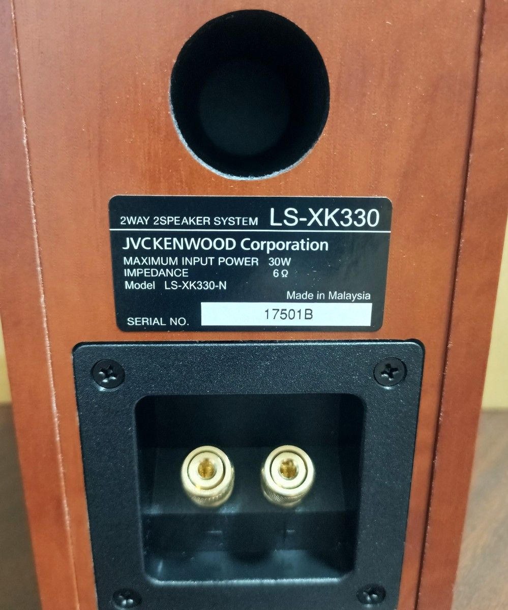 KENWOOD LS-XK330　ブックシェルスピーカー 