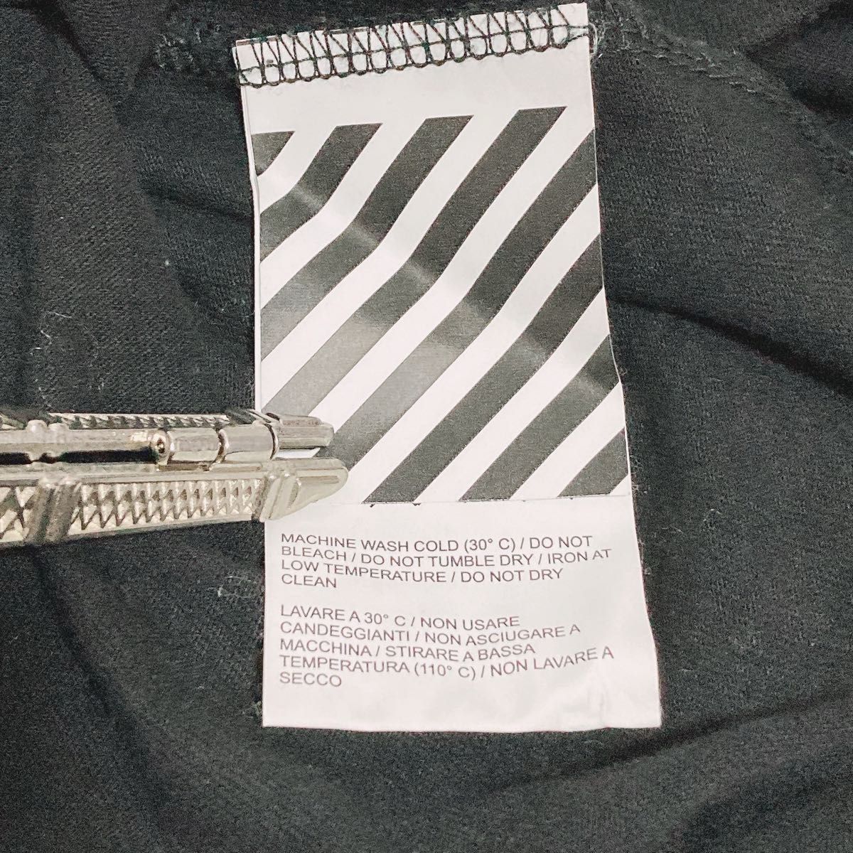 OFF-WHITE ロングTシャツ 【美品】XS ロンt ステンシル アロー OFF-WHITE ロングTシャツ 【美品】XS ロンt ステンシル アロー