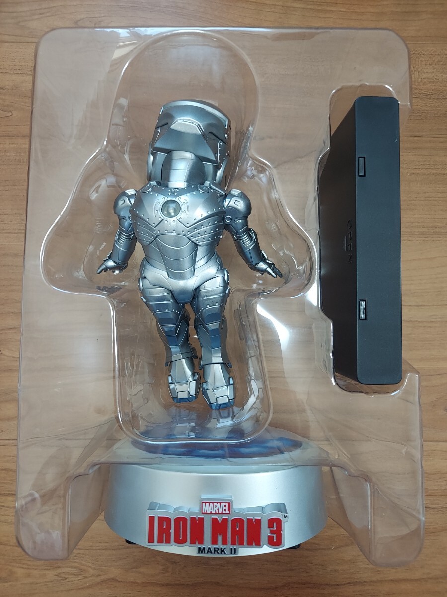 Beast Kingdom Egg Attack IRONMAN MARK2 MAGNETIC FLOATING VER アイアンマン3 ビーストキングダム エッグアタック_画像4