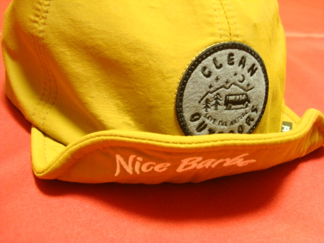 # ultimate beautiful goods!#clef/kre× BARBE.INC#20th ANNIVERSARY B.CAP# mustard * Brown # cap / hat / outdoor / camp #