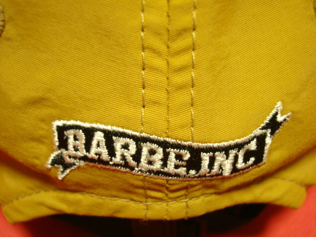 ■極美品!■clef/クレ × BARBE.INC■20th ANNIVERSARY B.CAP■マスタード・ブラウン■キャップ/帽子/アウトドア/キャンプ■_画像6