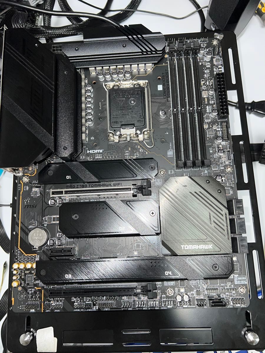 MSI MAG Z790 TOMAHAWK wifi DDR5 動作確認済み 画像有り保証残り有り