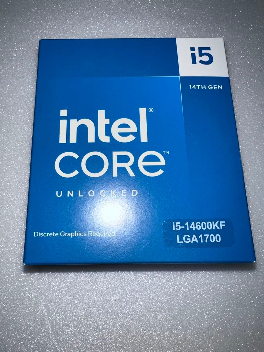 Intel  Core i5 14600kf BOX  CPU 新品未使用 納品書有り