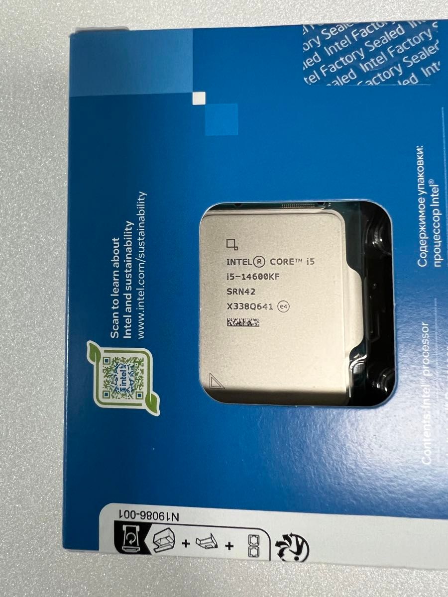 Intel  Core i5 14600kf BOX  CPU 新品未使用 納品書有り