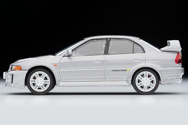 三菱 ランサー GSR エボリューションV（銀）LV-N187d【トミーテック社1/64ミニカー】【トミカの時】_画像6