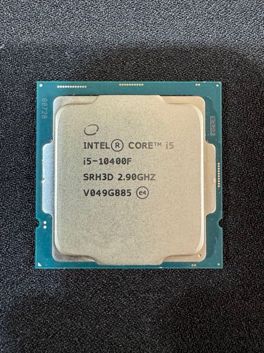 Intel CPU Core i5 10400F 最終動作確認日2024/5/6
