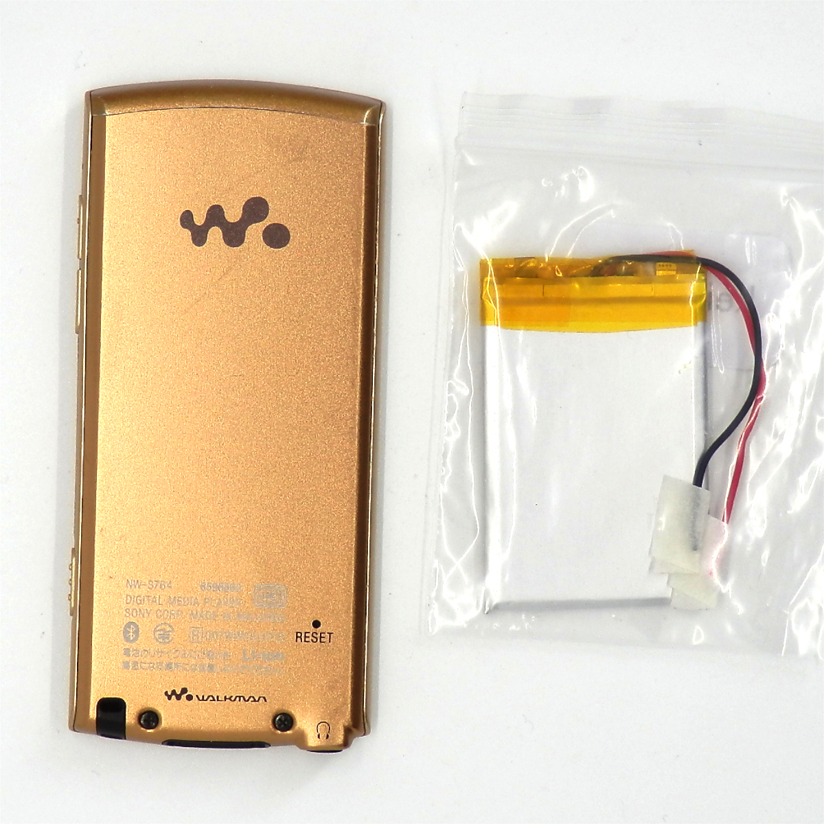  beautiful goods battery new goods Walkman NW-S764 8GB Bluetooth Gold 