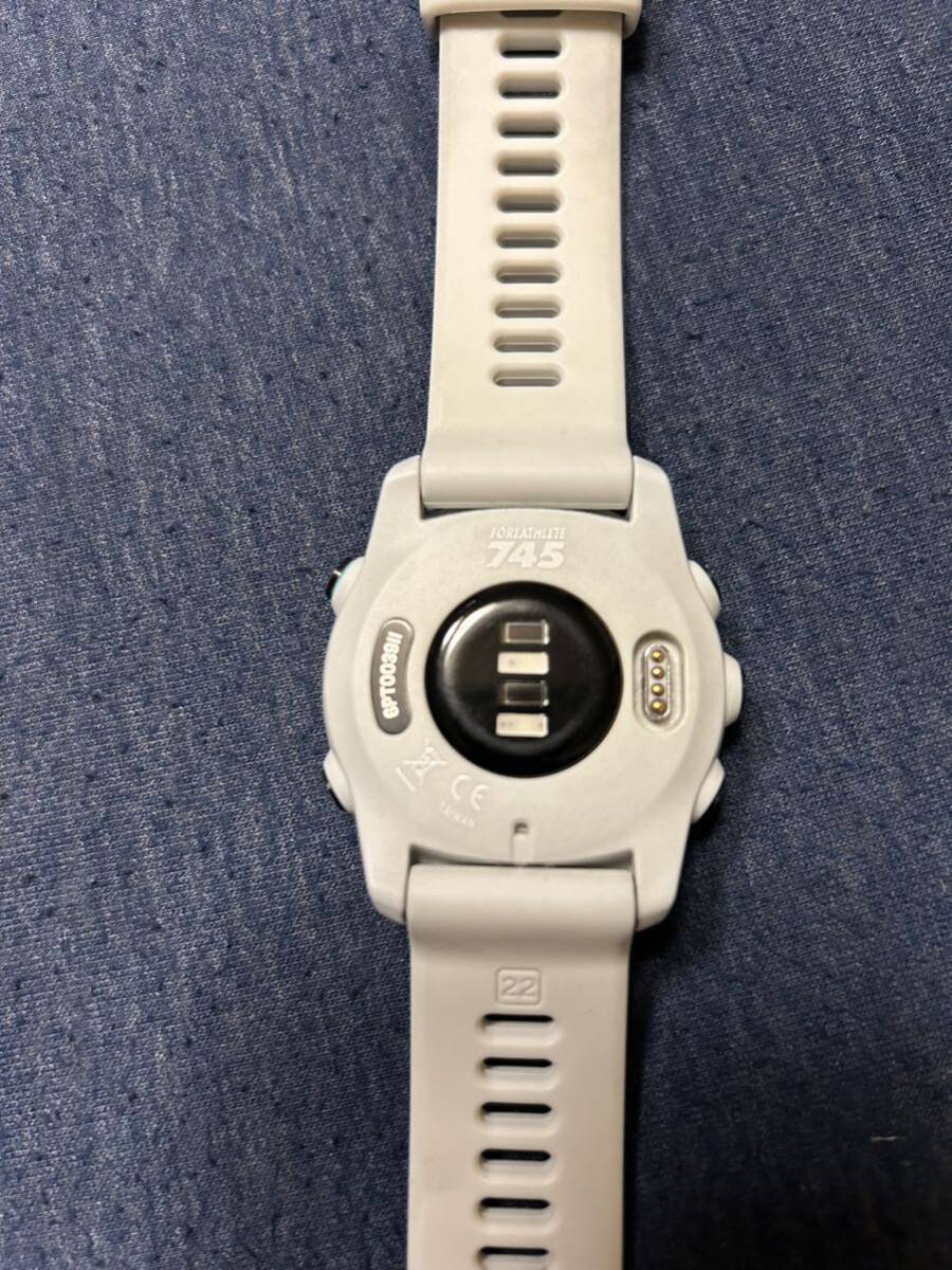 GARMIN ForeAthlete 745 白 ホワイト ガーミン スマートウォッチ 腕時計 の画像8