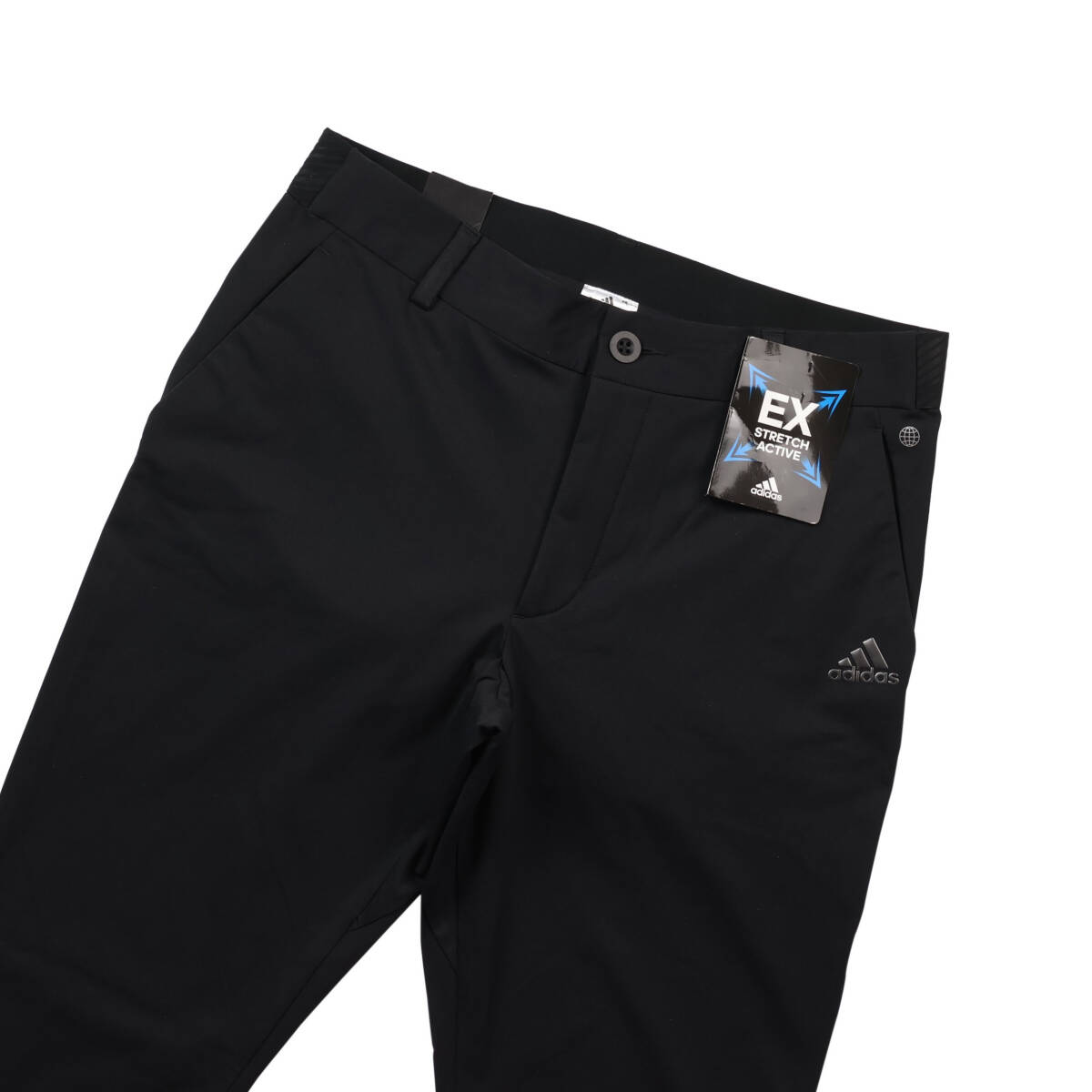 #[82] весна лето обычная цена 14,300 иен Adidas Golf EX STRETCH ACTIVE конические брюки чёрный #