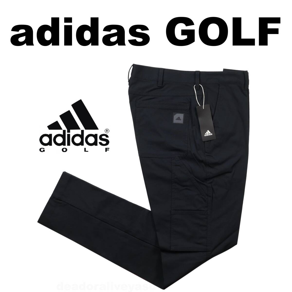 #[82] весна лето обычная цена 13,200 иен Adidas Golf ADICROSS брюки-карго чёрный #