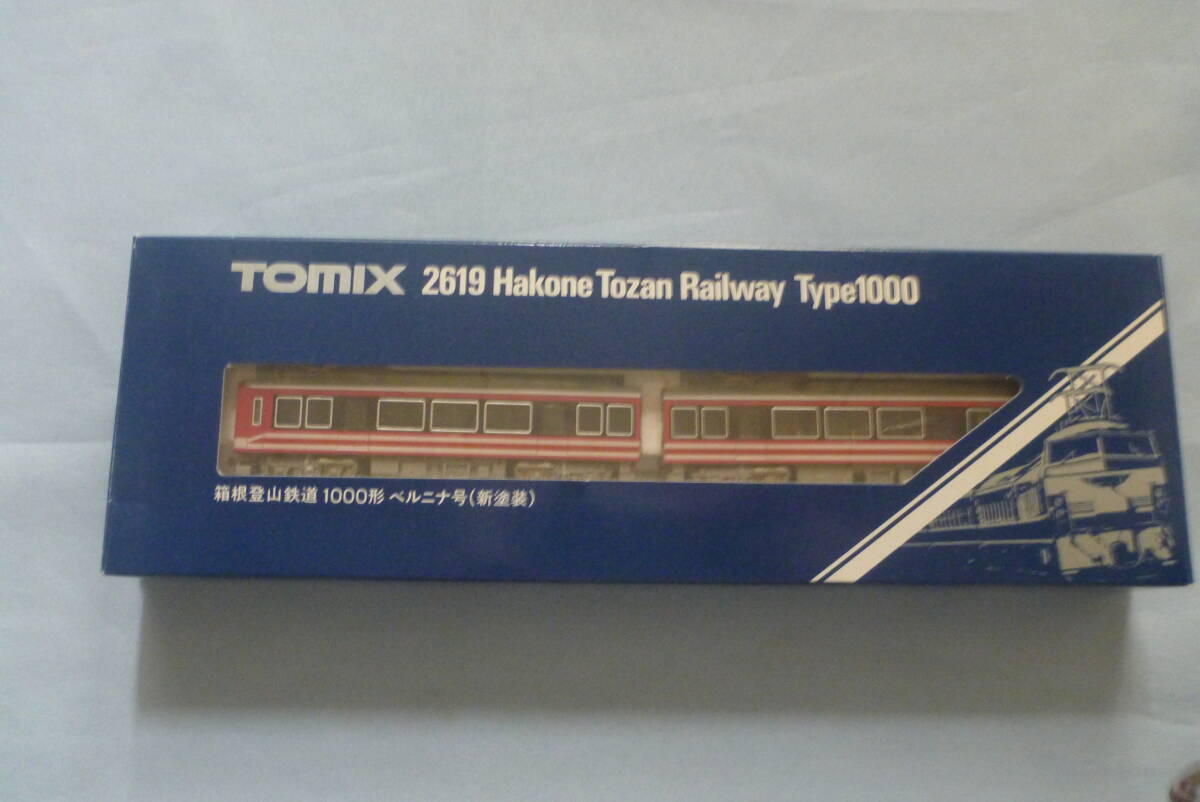 tomix 箱根登山鉄道　1000形ベルニナ号（新塗装）中古ですが、綺麗です_画像1