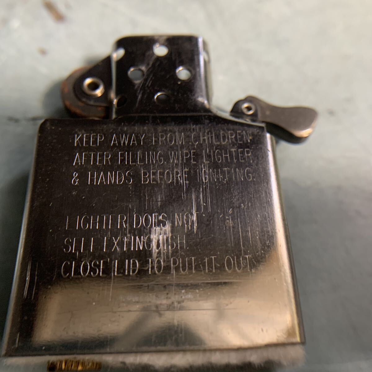 ZIPPO ジッポ MANUFACTURING CO. BRADFORD.PA U.S.A ビンテージ ライター ジッポー Zippo (9742)_画像5