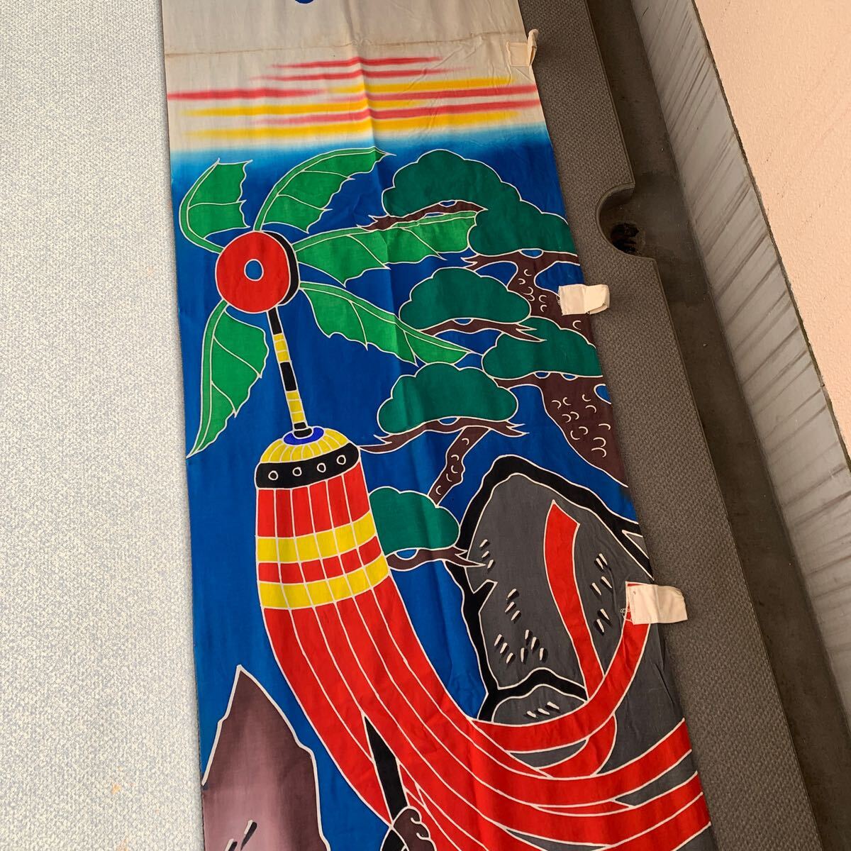 節句のぼり旗 端午の節句 武者絵 幟旗 兜武者 古布 木綿 のぼり 節句のぼり旗 端午の節句 武者絵 幟旗 兜武者 古布 木綿 のぼり