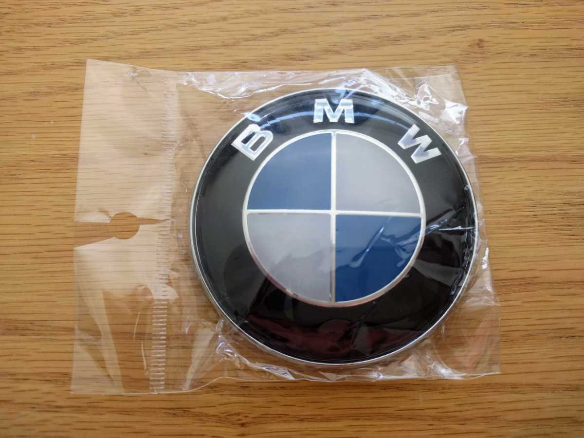 【簡単♪貼付け補修可能】新品 BMW 78mm エンブレム 51141970248 Z3 E53 E65 E91等_画像3