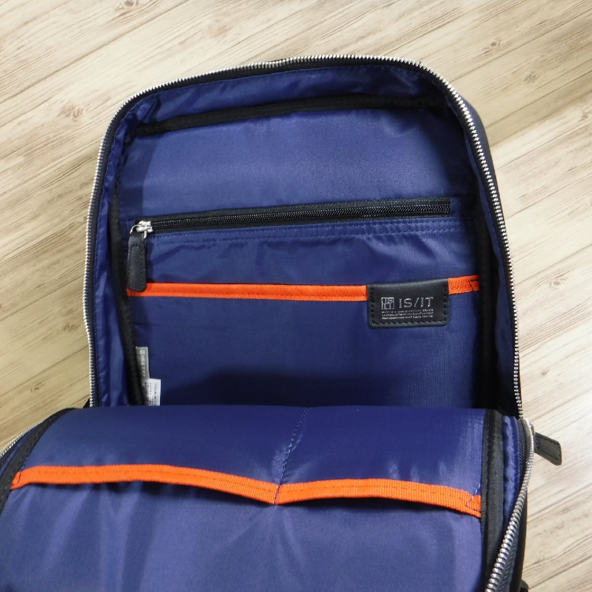BB983izito обычная цена 25300 иен новый товар чёрный 2WAY кожа деловой рюкзак водоотталкивающий A4 размер выставить соответствует PC место хранения IS/ITsafi-ru937701